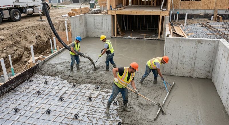 Basement Concrete Installation in Jackson, GA