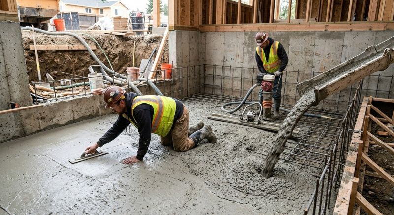 Basement Concrete Installation in Rockdale County, GA