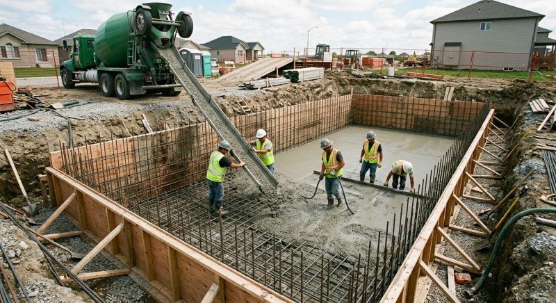 Basement Concrete Pouring in Mcdonough, GA