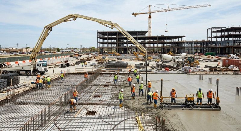 Commercial Slab Construction in Jonesboro, GA
