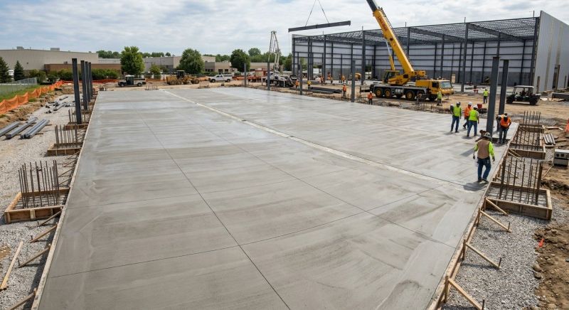 Commercial Slab Construction in Jonesboro, GA