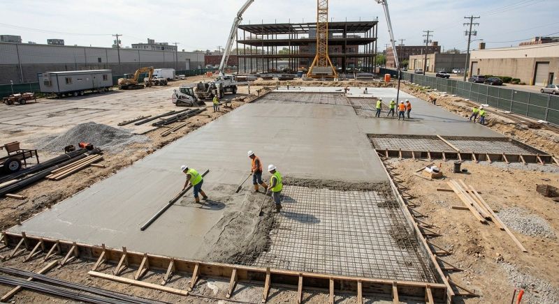 Commercial Slab Construction in Jonesboro, GA