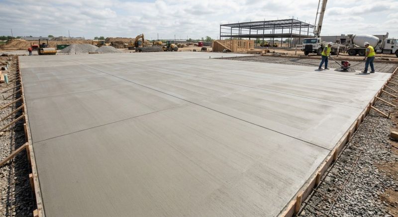 Commercial Slab Installation in Covington, GA