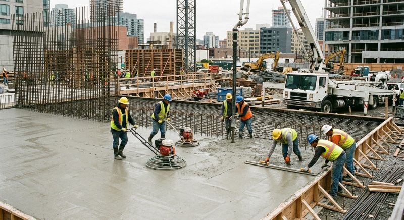 Commercial Slab Installation in Covington, GA