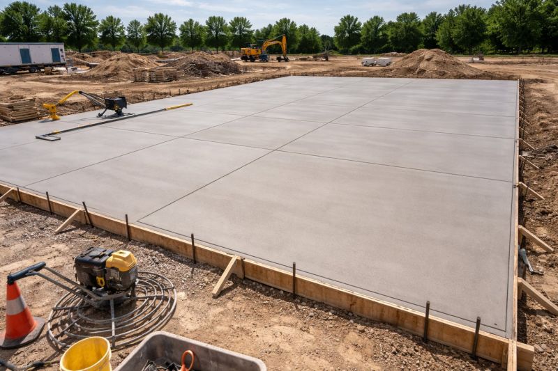 Commercial Slab Installation in Ellenwood, GA