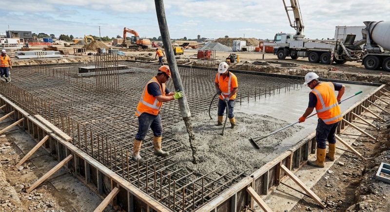 Concrete Foundation Pouring in Mcdonough, GA