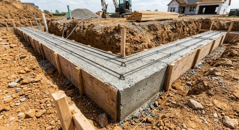 Foundation Footer Installation in Mcdonough, GA